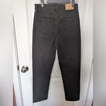 Madewell NWOT  High Rise Classic Straight W25 Black Photo 1