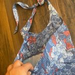 Columbia  Blue and Red Patterned Garment Photo 4