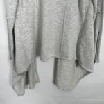 Knox Rose  Silver Metallic Gray Open Front Cardigan Size Small Photo 7