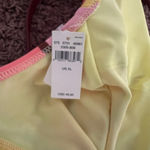 Aerie  Cheeky One-Piece Striped Swimsuit Bathing Suit Open Back Size XL NWT‎ Photo 2