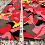 Premise  Floral Abstract Print Skirt Red Pink Yellow Brown Black Artistic Size 10 Photo 11