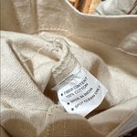 Elephant 100% Cotton Canvas Tote Bag with Gold Leather Handles New with Tags Photo 7