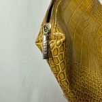 STAUD  Clear Purse with Inner Clutch Faux Crocodile Print Photo 9