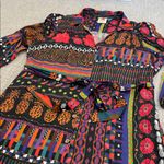 Farm Rio  Ciela Midi‎ Shirt dress belted print maximalist animal Anthropologie Photo 4