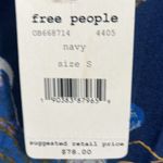 Free People  navy wide sleeve blouse NWT host pick! 💃🌸🎉 Photo 9