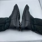 UGG  Brooks Boots 5381 Black Leather & Suede Womens Size 6 warm cozy comfy winter Photo 6