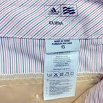 Adidas ClimaLite Striped Pink Golf Shorts Size 6 Photo 7