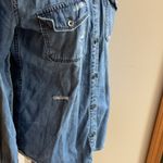 joe's jeans Joe’s jeans distressed denim shirt Photo 4