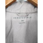 Aeropostale  Women's XS Full Zip Up Bomber Jacket Light Pink Long Sleeve Cotton Photo 7