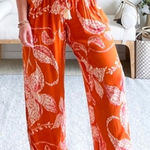 Maurice's XL Womens Pants Palazzo Wide Leg Tassel Boho Flowy Resort Vacation Photo 0