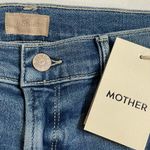 MOTHER Denim NWT  Mid Rise Dazzler Ankle Fray Jeans Riding Cliffside Size 32 Photo 6