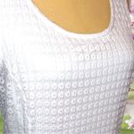 Notations  beautiful white lace sleeveless dress! Photo 5