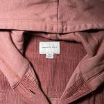 American Eagle AEO Women’s Mauve/pink Casual Copped Corduroy Jacket With A Hood Size SM Photo 4