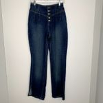 Free People CRVY Curvy Nix Corset Jeans Knox Blue Size 28 New Womens Photo 2