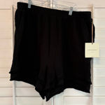 Cynthia Rowley ‎ Black Pull On Shorts Size 2X Photo 0