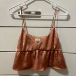 Aritzia Lover Satin Camisole Rose Gold Photo 1