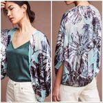 Anthropologie  Floral burnout kimono Photo 3