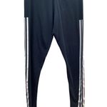 Adidas  Size Small Black Leggings with White Logo. Preloved Photo 0