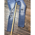 Buckle Black Fit No 53 Ankle Straight Jeans Womens Size 27 Distressed Low Rise Blue Photo 7