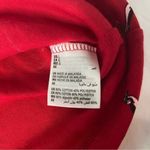 Karen Scott Size L Red Ski Penguin Winter Mock Neck Cotton Blend Shirt Grandma Photo 4