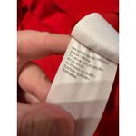 H by Halston  Fit & Flare Dress Women's Size 18W Red Short Sleeve Zip Back Photo 3