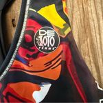 DESOTO FEMME Multicolor Sports Bra Large Red Photo 2