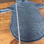 st. john's bay Navy Heather Turtleneck Sweater Waffle Knit Size Small Photo 5