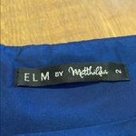 Elm By Matthildur Nylon Full Circle Dress Iridescent Midnight Blue Size 2 Photo 4