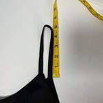 fab'rik  Two-Tone Satin Midi Dress Black Champagne Colorblock Sz XS Formal Wedding Photo 6