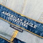 American Eagle Womens 12 360 Super Stretch Shortie AEO Denim Peekaboo Shorts Photo 6