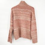 ZARA NEW  Wool Blend Spacedye Turtleneck Sweater M/L Photo 2