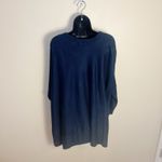 Mer Sea Catalina Sweater Crewneck Oversized Boxy Lagenlook Navy One Size Blue Size undefined Photo 4
