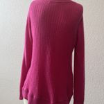 Diane Von Furstenberg #22 Women's Hot Pink Cashmere Sweater by , Sz: S Photo 1