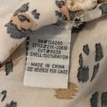 Velvet Heart Animal Print Button Top With Convertible Sleeves Photo 7