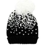 GENIE BY EUGENIA KIM Pom Pom Beanie One Size Knit Outdoor Retro Sporty Boho NWT Black Photo 2