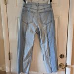 Abercrombie & Fitch Ankle Straight Ultra High Rise Jeans Women Size 30 Patchwork Photo 2