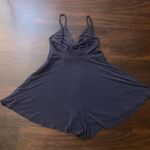 Urban Outfitters  dark blue gray sleeveless romper size M Photo 2