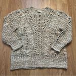 Matilda Jane Good Hart Wool Blend Crochet Open Knit Sweater Women’s Size M Boho Photo 1