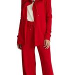 Lauren Ralph Lauren RED Thermal Tie Hooded Waffle Knit Cardigan Size XL NEW Photo 12