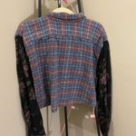 LF Furst of a Kind Mixed Media Cropped Flannel Photo 6