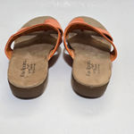 kim rogers  Tauren Coral Perforated Faux Leather Sandals Size 9 Photo 3