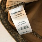 Etienne Marcel EM1036 Womens Jeans Skinny Waxed Denim Leopard Print 30 Brown Photo 3