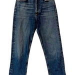 AGOLDE  Organic Cotton Buttonfly 90’s Straight‎ Leg Jeans Size 0/24 Photo 0