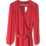 Sugar Lips Red Polka Dot Wrap Dress Photo 1