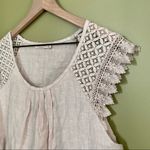 Sunflower Lace Linen Top Photo 1