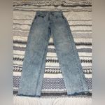 Old Navy  Sky-Hi Straight Women's Jeans - Light Blue - 90s‎ Mom Dad Jeans Denim 0 Photo 0