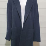 Peruvian Connection Women's Alpaca Wool Coat Dark Blue. Size: 12 Photo 0