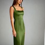 Azazie  Flori long dress in Juniper - size A6 Photo 3