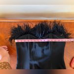 LPA  Aida Sweetheart Neckline Black Feather Corset Top Size S Photo 4