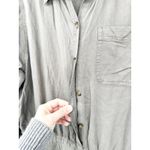 Faherty Arlie Day Long Sleeve Jumpsuit in Surplus Green Size XL Photo 5